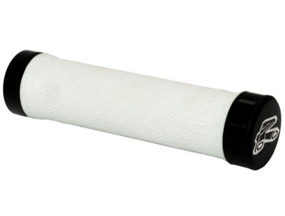 Renthal Lock On Mountain Bike Handlebar Grips - Off White - 130mm - Super Soft, Off White